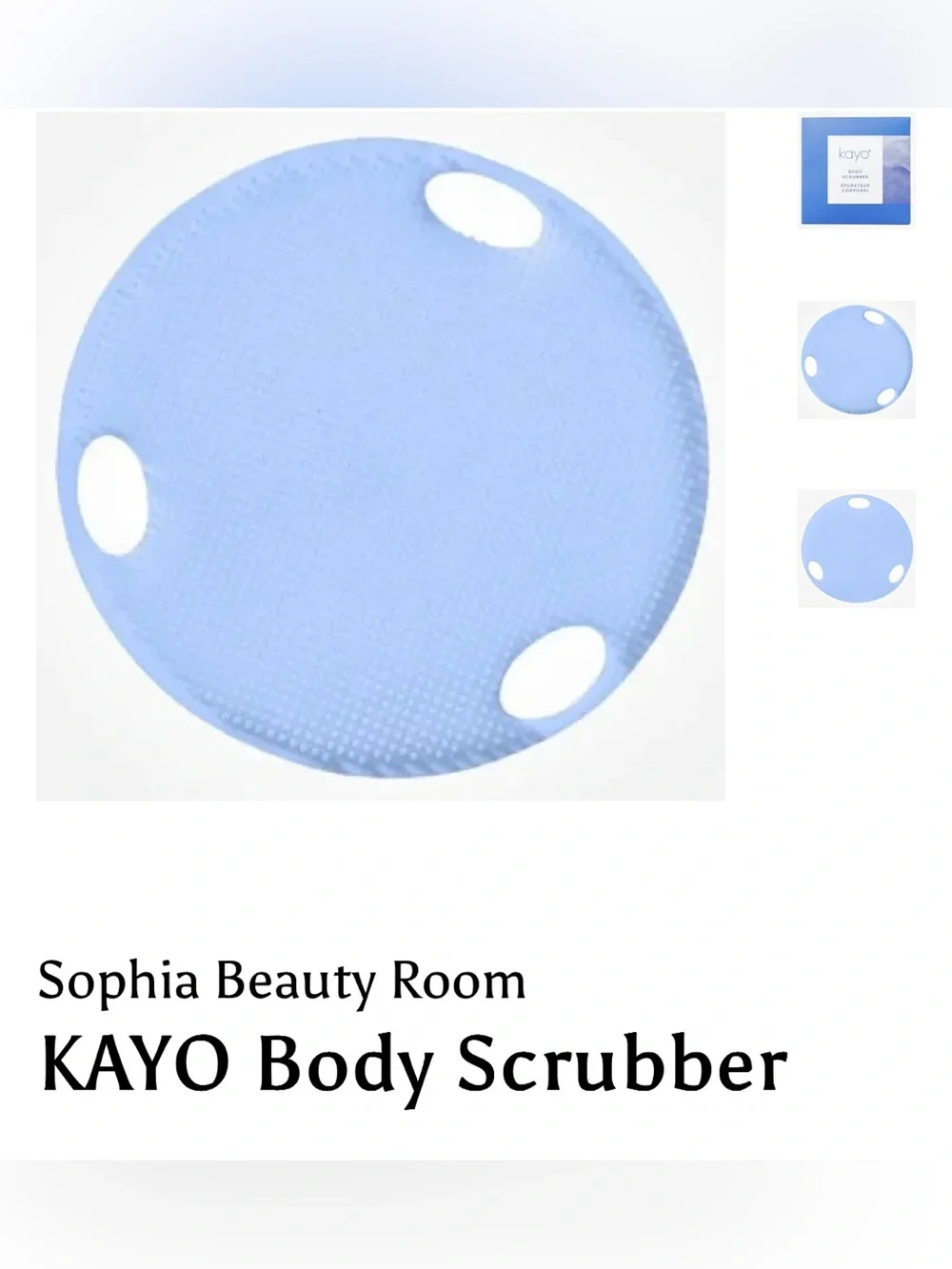 Brand New in Box Kayo Body Scrubber